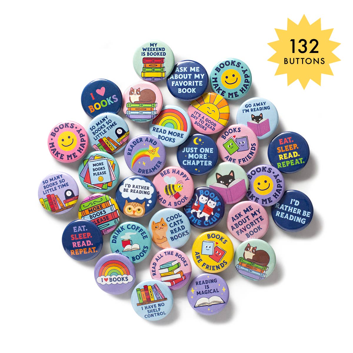 Rainbow Books Button