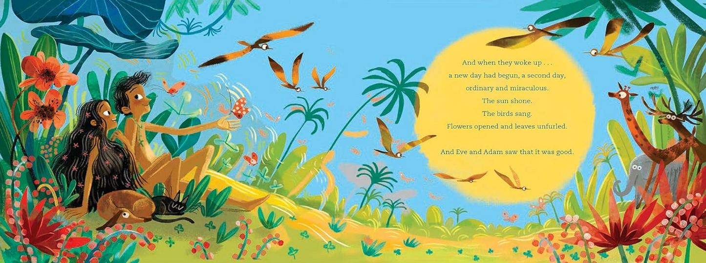 Eve and Adam and Their Very First Day