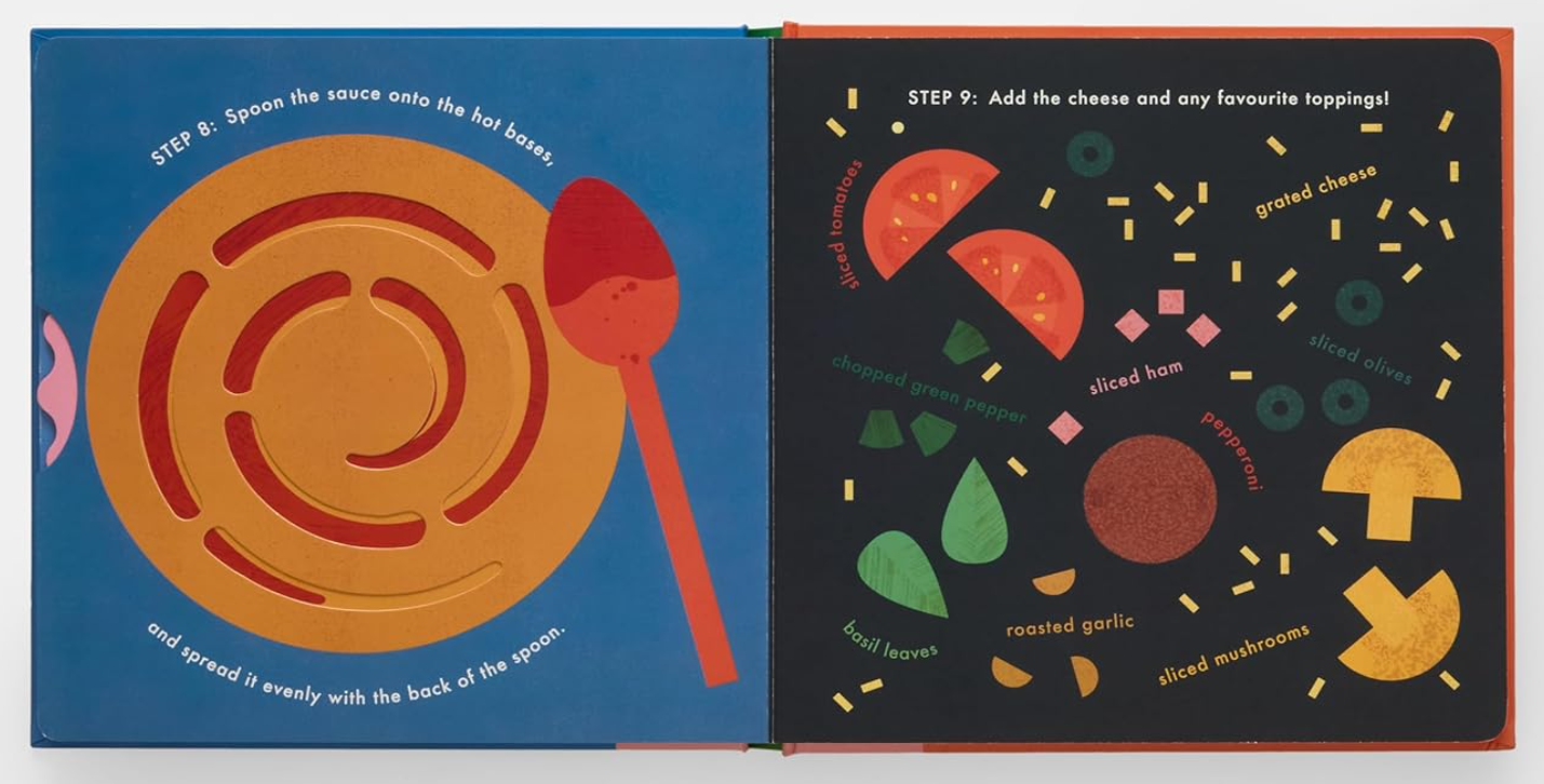 Pizza!: An Interactive Recipe Book (Cook in a Book)