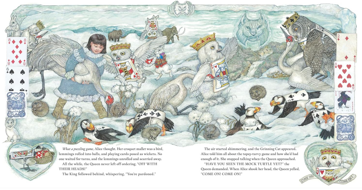 Jan Brett's Alice in a Winter Wonderland