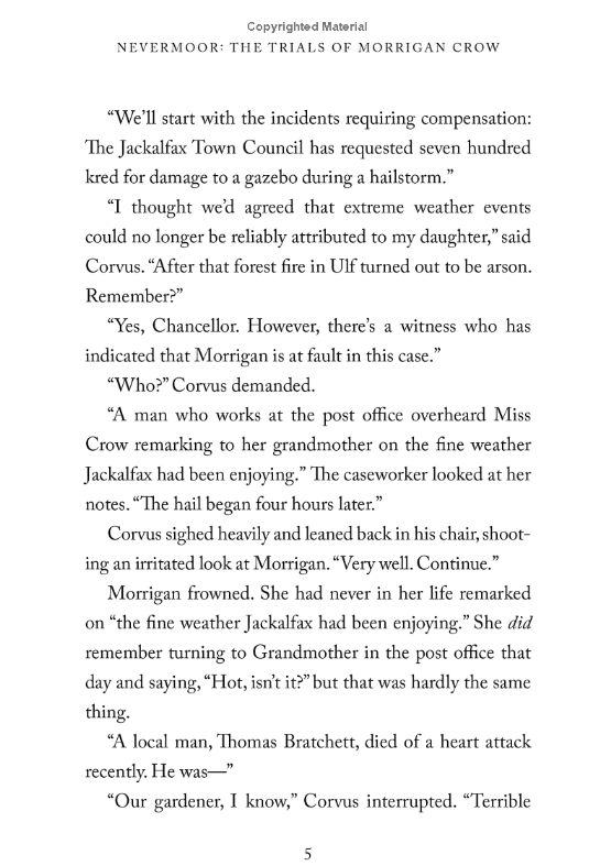 Nevermoor #1: The Trials of Morrigan Crow