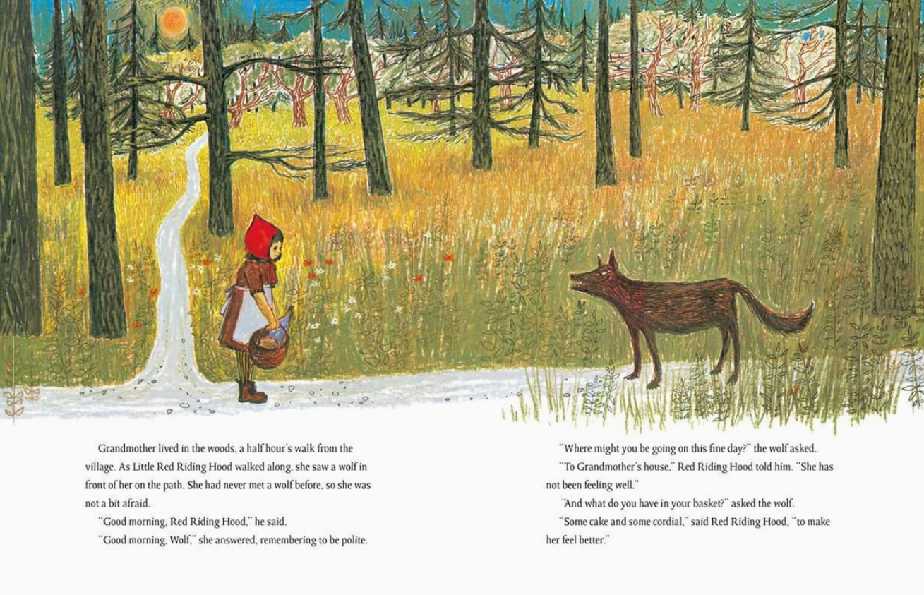 Little Red Riding Hood Illustrated by Bernadette Watts
