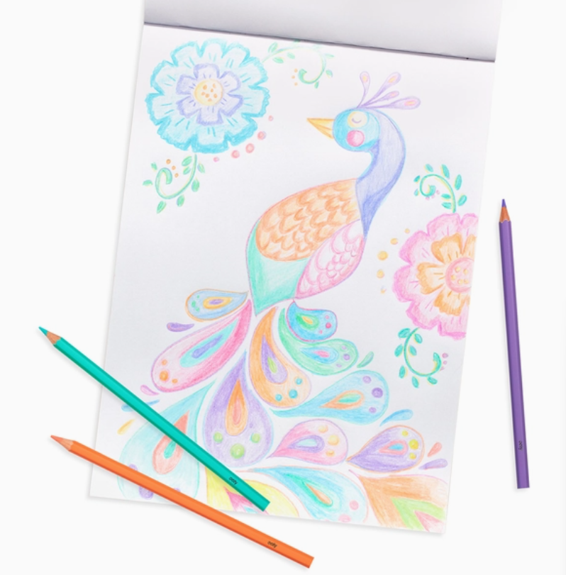 OOLY Pastel Hues Colored Pencils - Set of 12