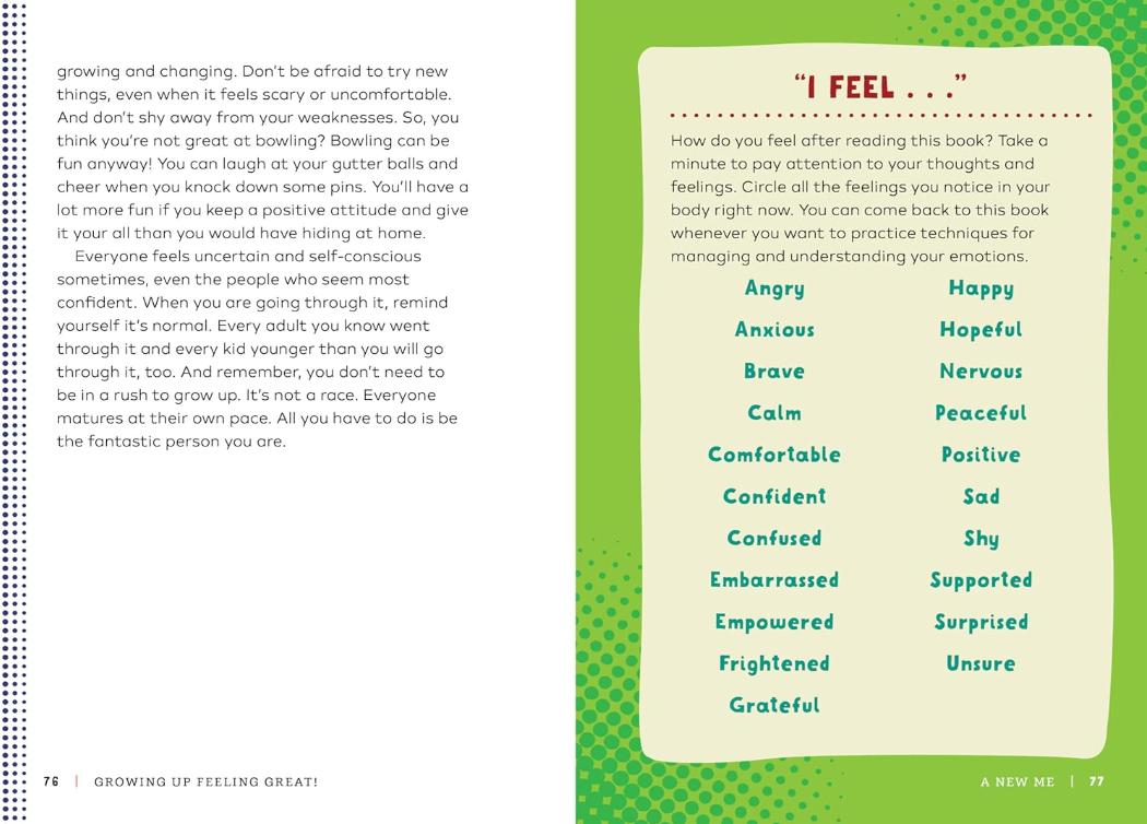 Growing Up Feeling Great!: The Positive Mindset Puberty Book for Boys