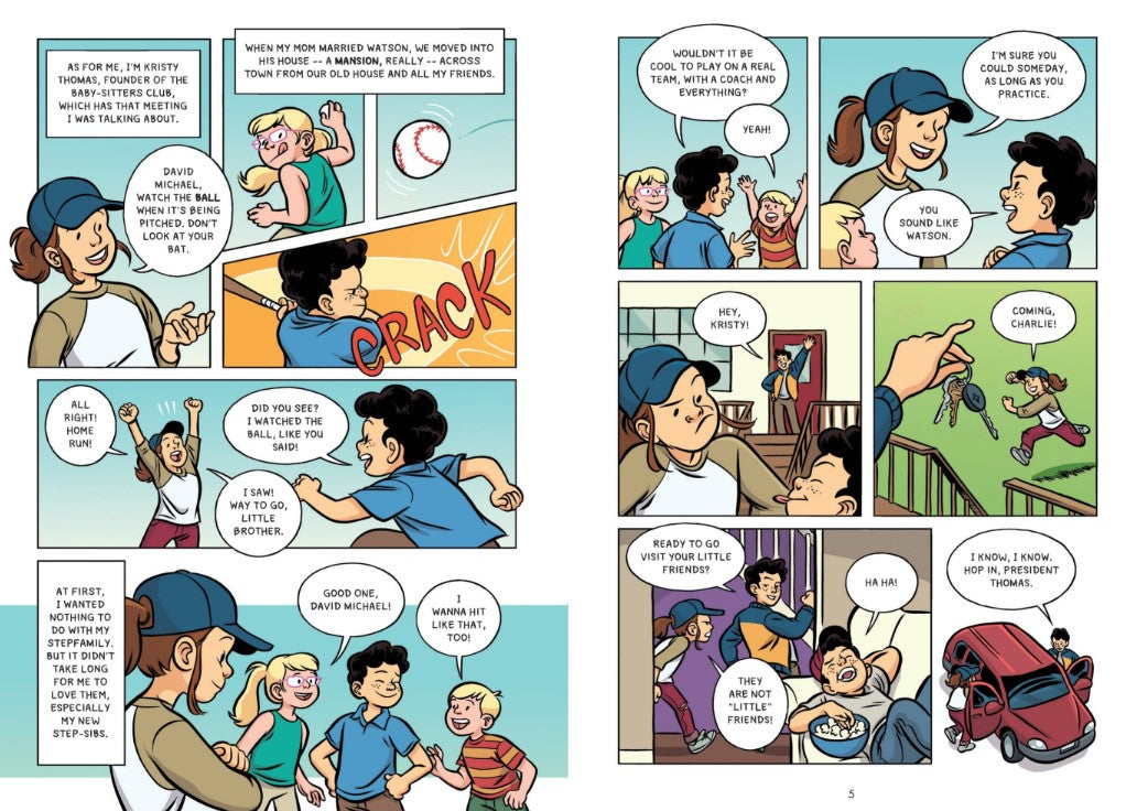 Baby-Sitters Club #16: Kristy and the Walking Disaster: A Graphic Novel