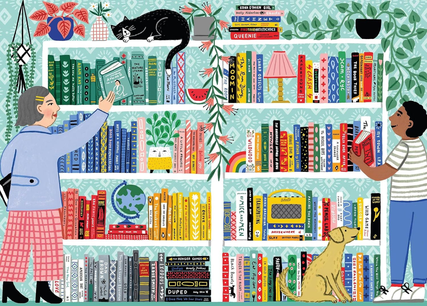 Book Nerd 1,000 Piece Puzzle