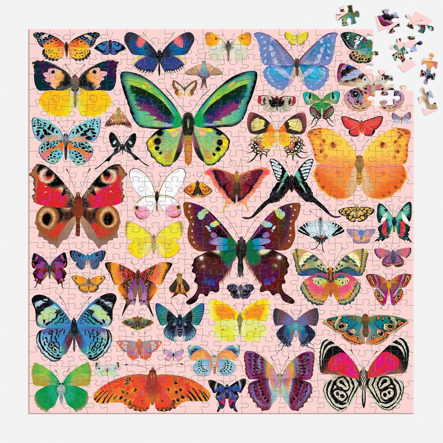 500 Piece Family Puzzle - Brilliant Butterflies