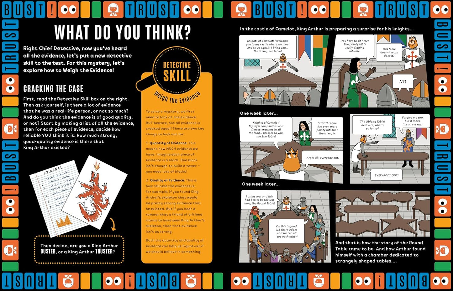 Bust or Trust: A Kids' Mystery Book