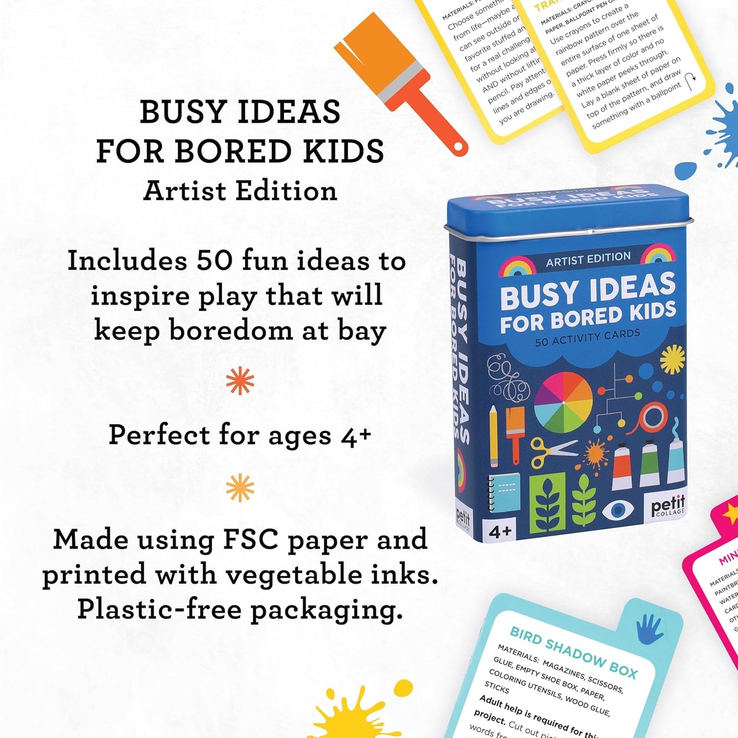 Busy Ideas For Bored Kids: Artist Edition
