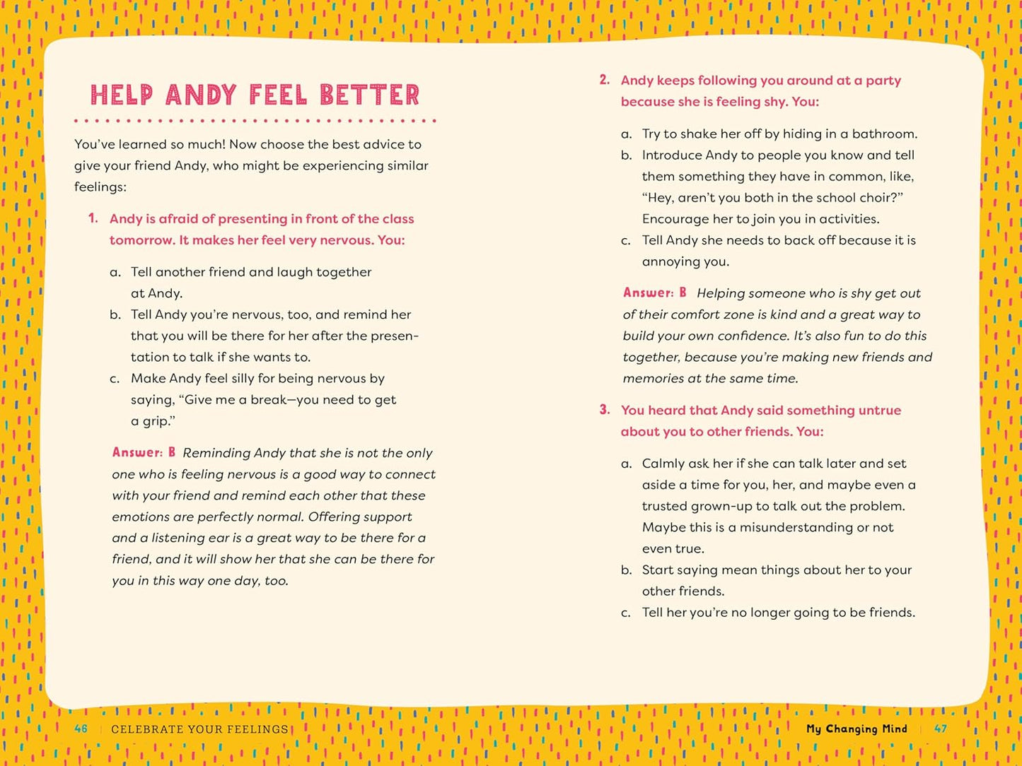 Celebrate Your Feelings: The Positive Mindset Puberty Book for Girls