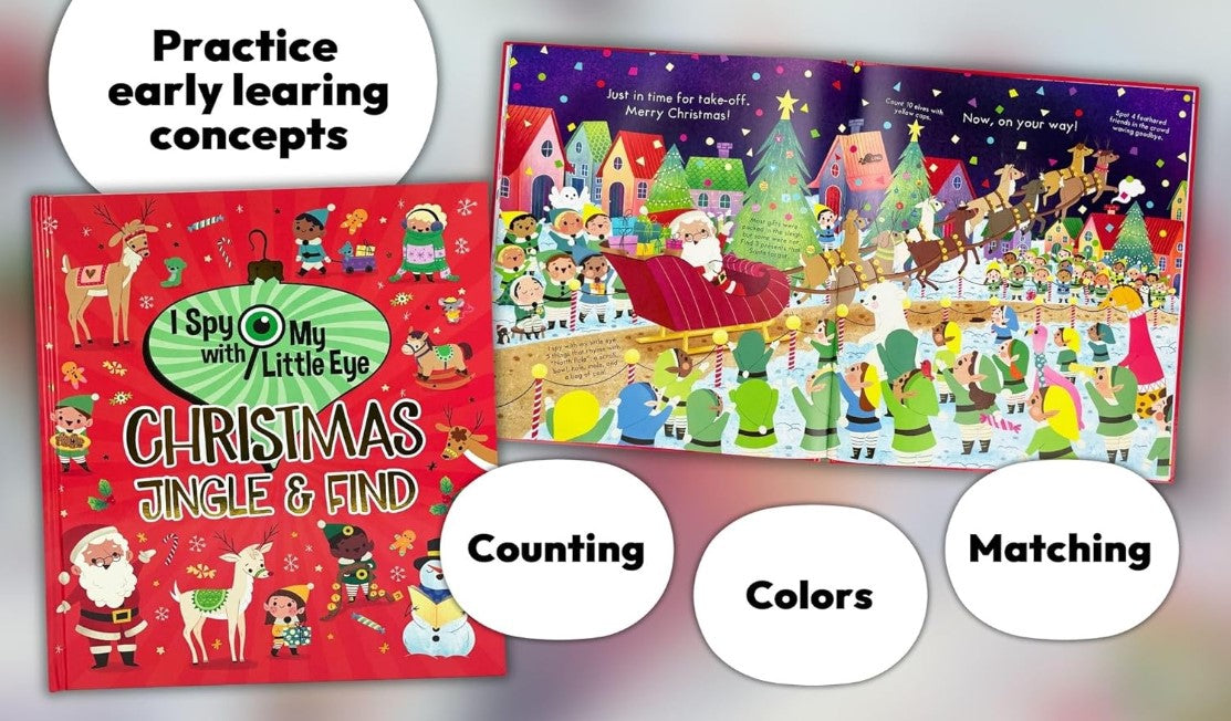 I Spy with My Little Eye: Christmas Jingle & Find
