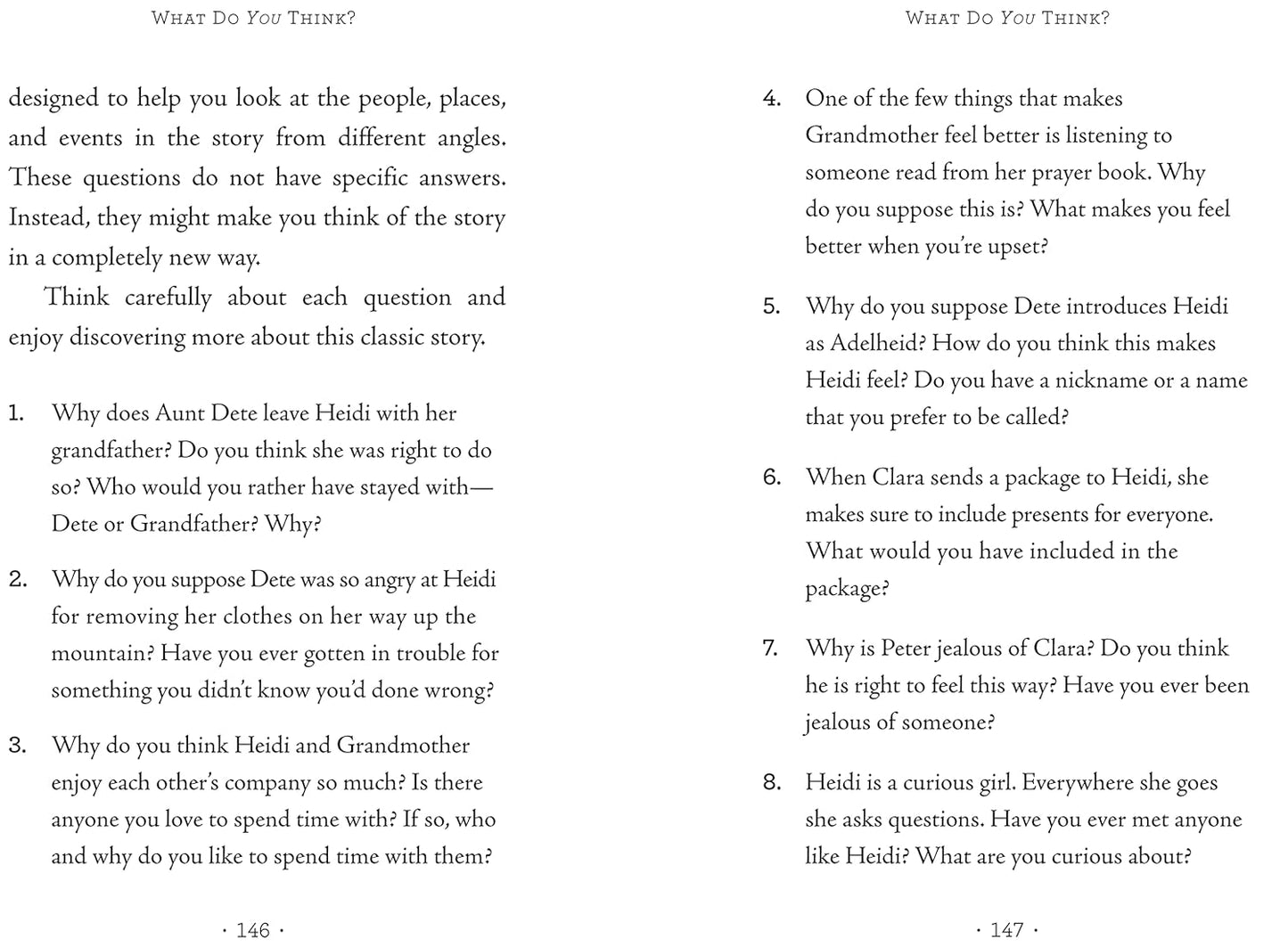 Classic Starts: Heidi