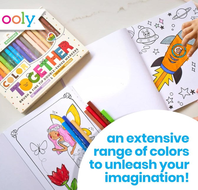 OOLY Color Together Markers - Set of 18