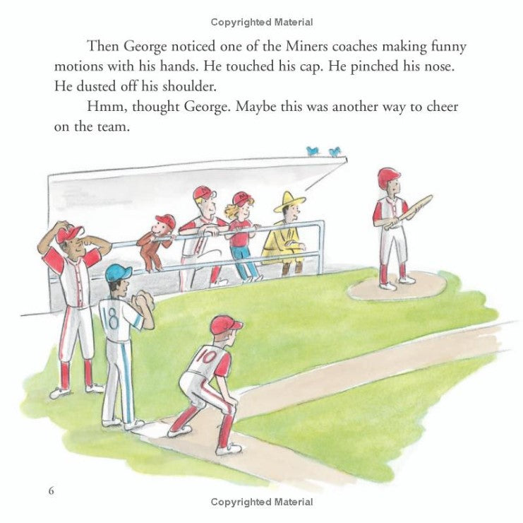 Curious George at the Baseball Game
