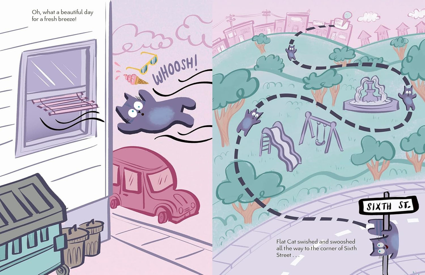 Flat Cat: The Class Pet