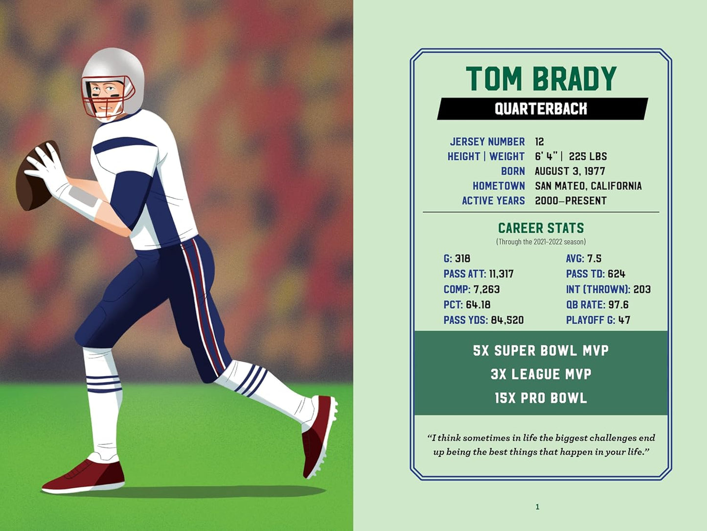 Football Biographies for Kids: The Greatest NFL Players from the 1960s to Today