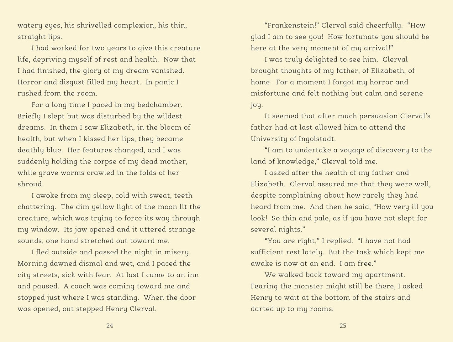 High Readability: Frankenstein: A Retelling