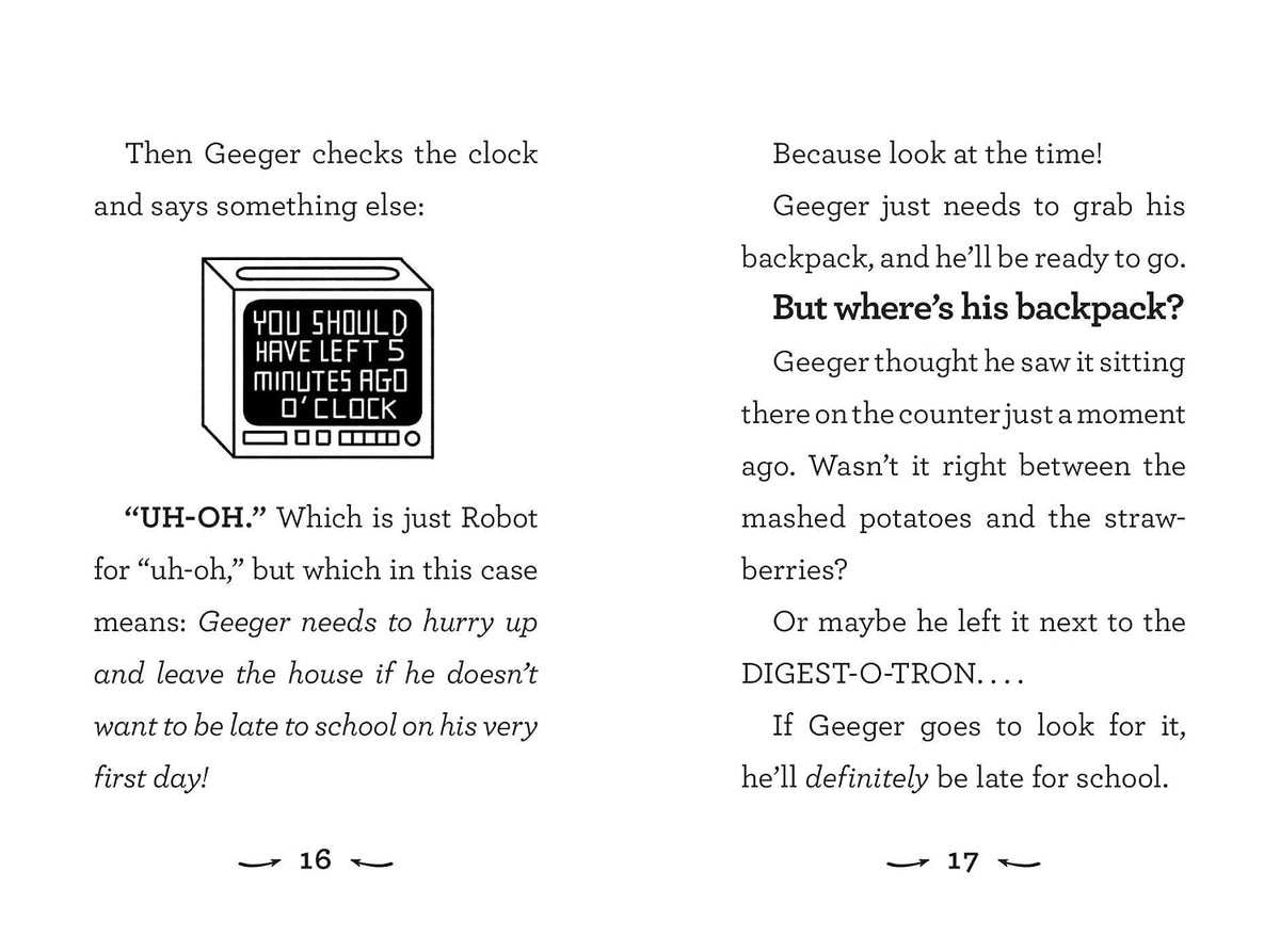 Geeger the Robot Goes to School