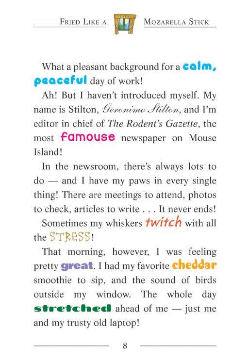 Geronimo Stilton #82: Mouse Vs. Wild