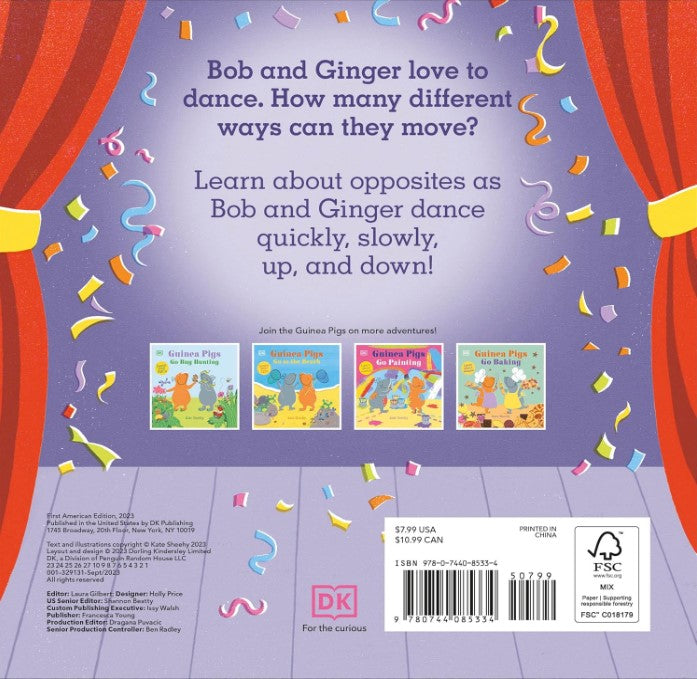 Guinea Pigs Go Dancing: A First Book of Opposites