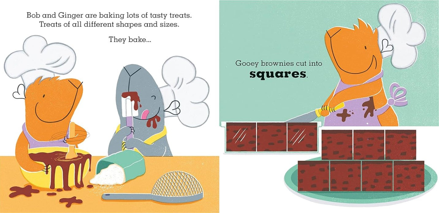 Guinea Pigs Go Baking: Learn about Shapes