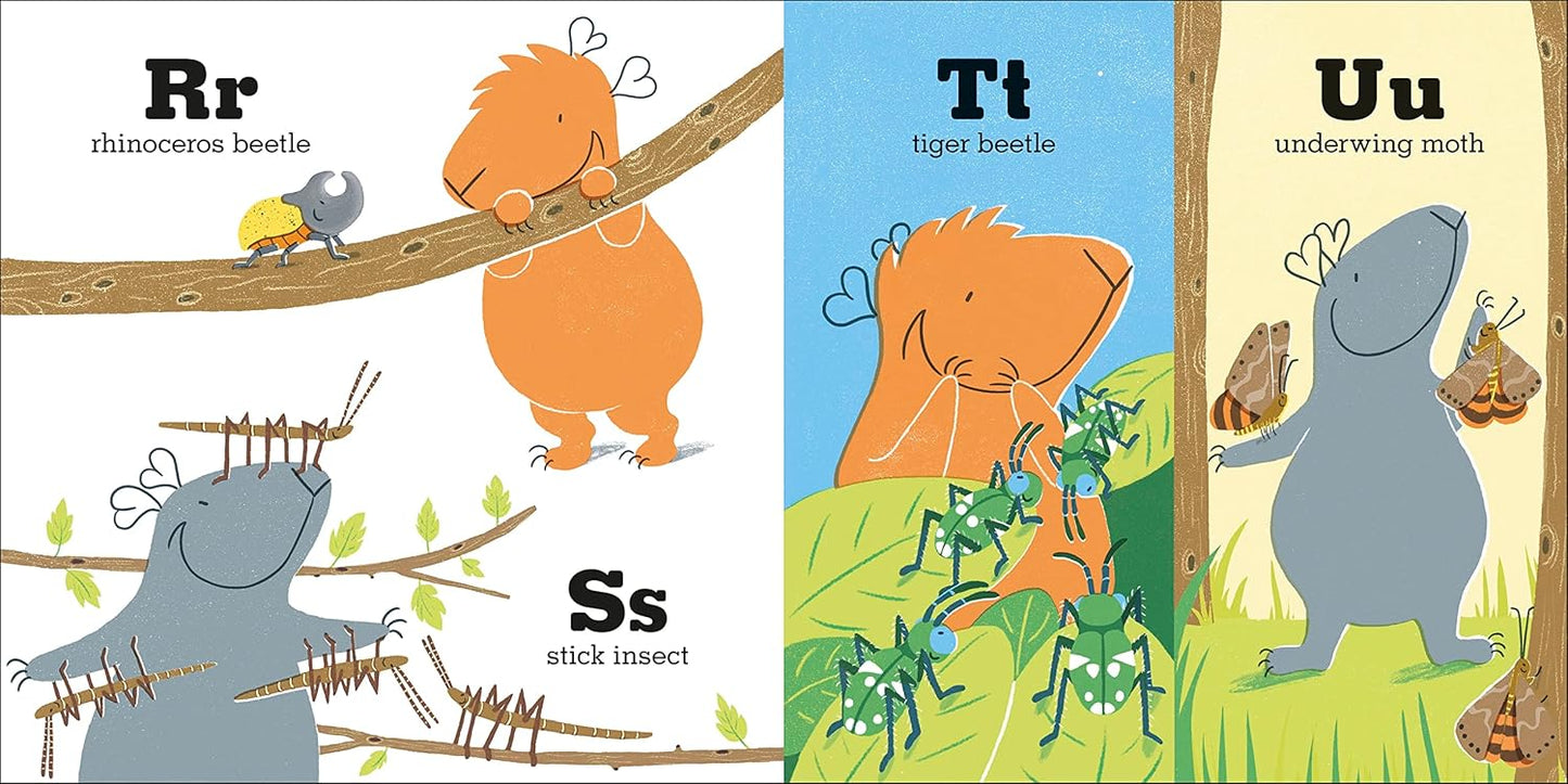 Guinea Pigs Go Bug Hunting: Learn Your ABCs