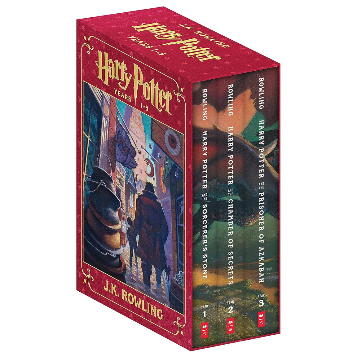 Harry Potter Paperback Box Set (Books 1-3)