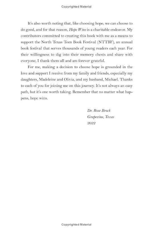 Hope Wins: A Collection of Inspiring Stories for Young Readers