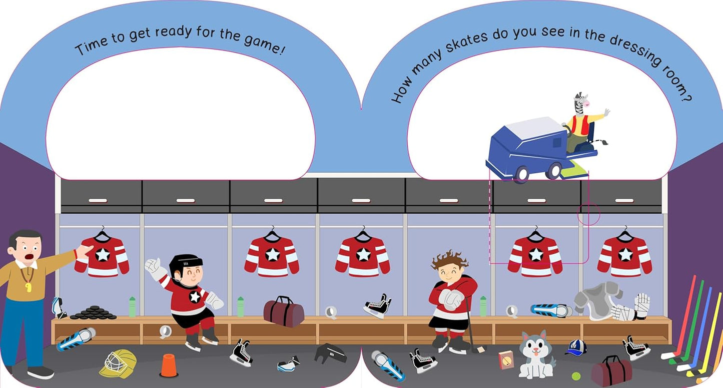 I Love Hockey (Look and Find Lift-The-Flap)