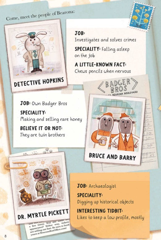 Ivy and Bearlock Holmes: The Case of the Missing Flower