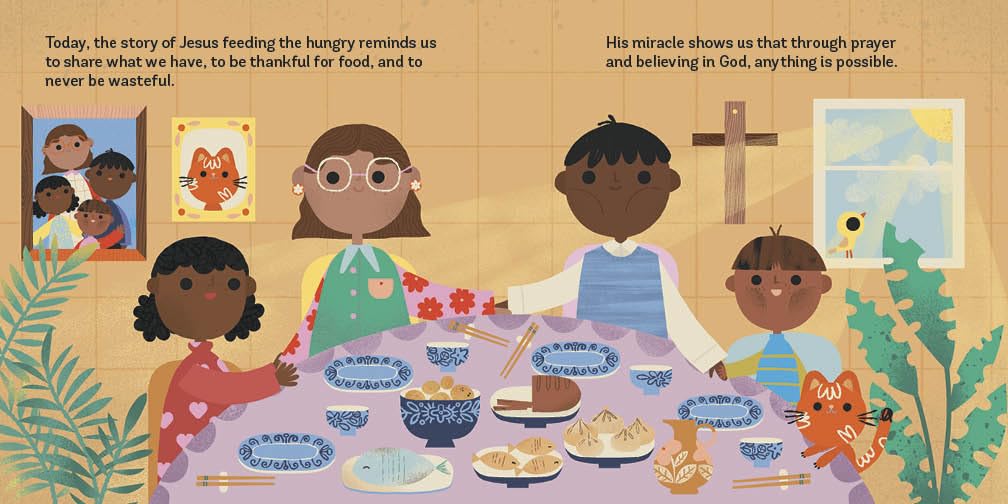 Little Bible Stories: Jesus Feeds the Hungry: A Parable of Faith and Gratitude