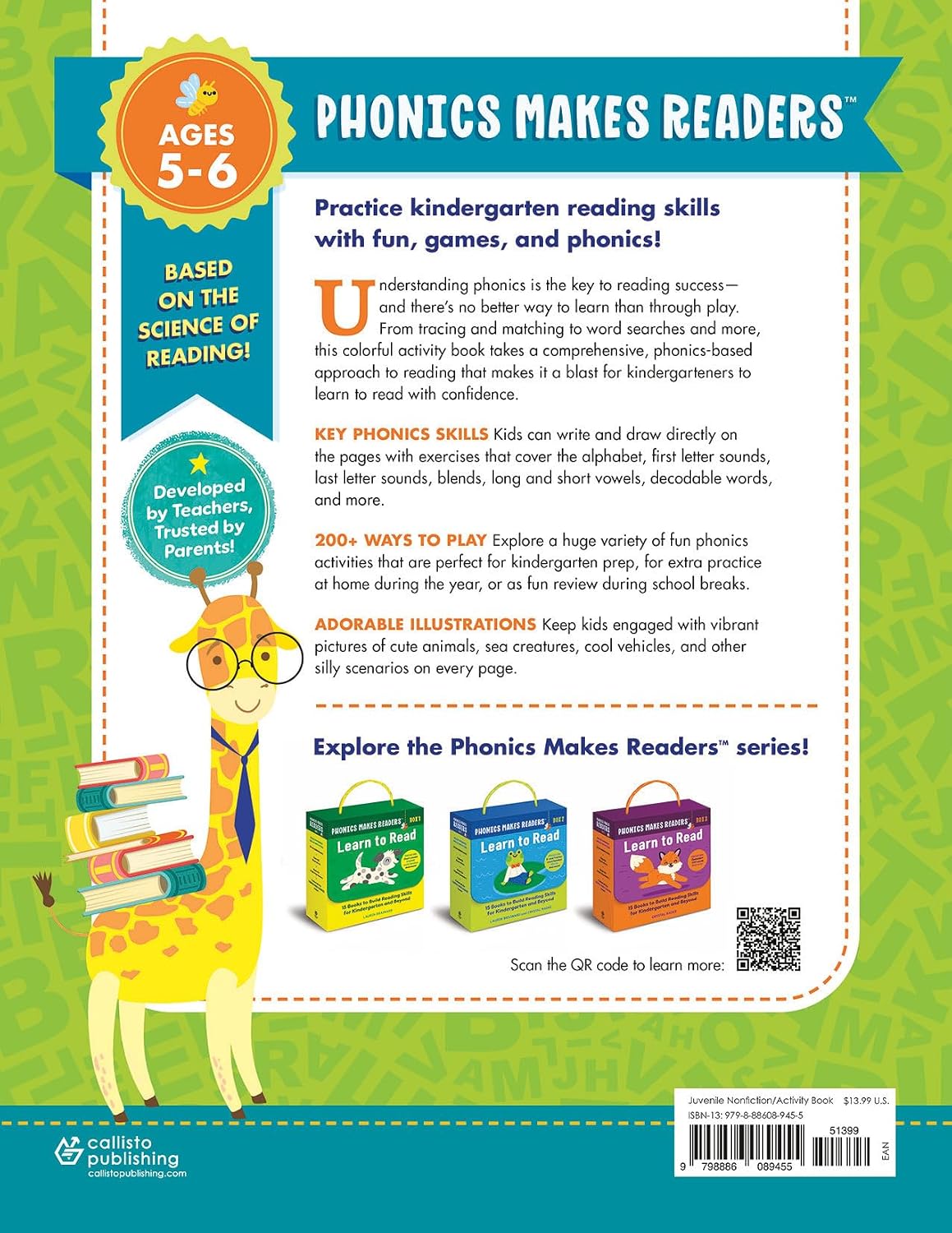 Phonics Makes Readers: Kindergarten Phonics Games