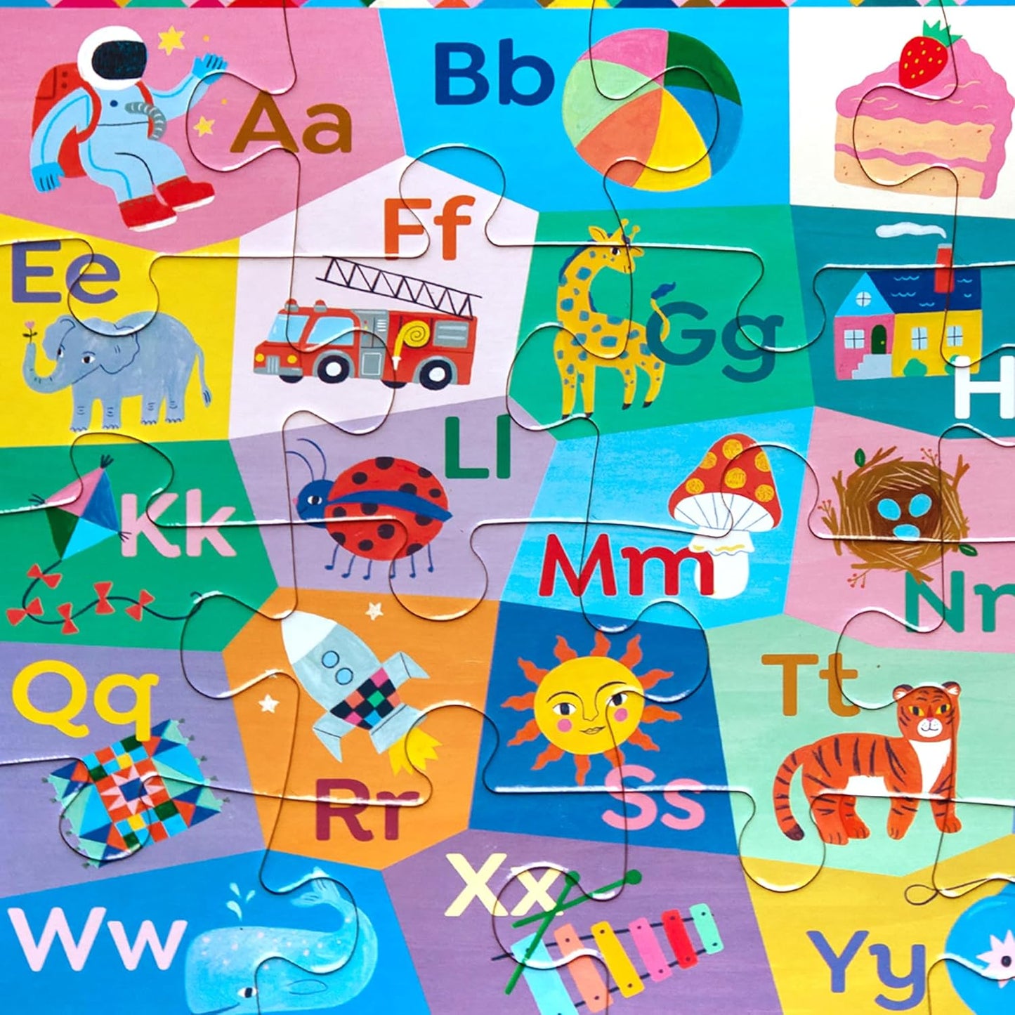 Eeboo 20 Piece Puzzle - Learn the Alphabet