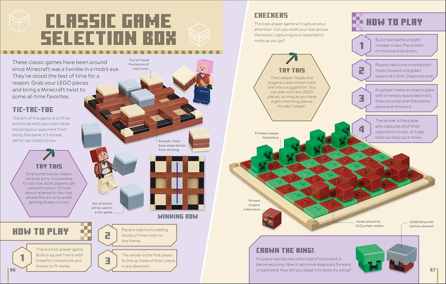 LEGO Minecraft Games Book