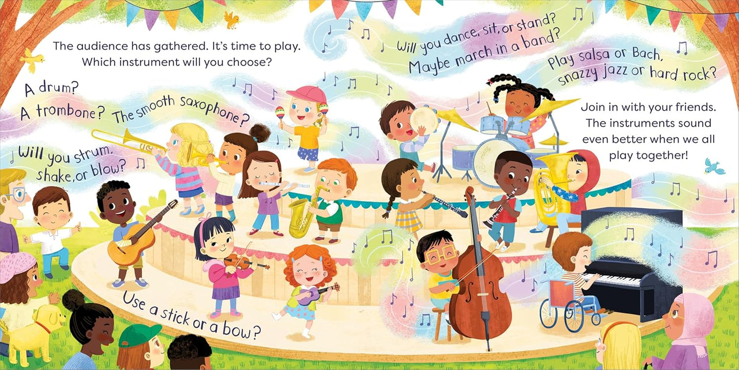 Let's Play an Instrument: A Music Book for Kids