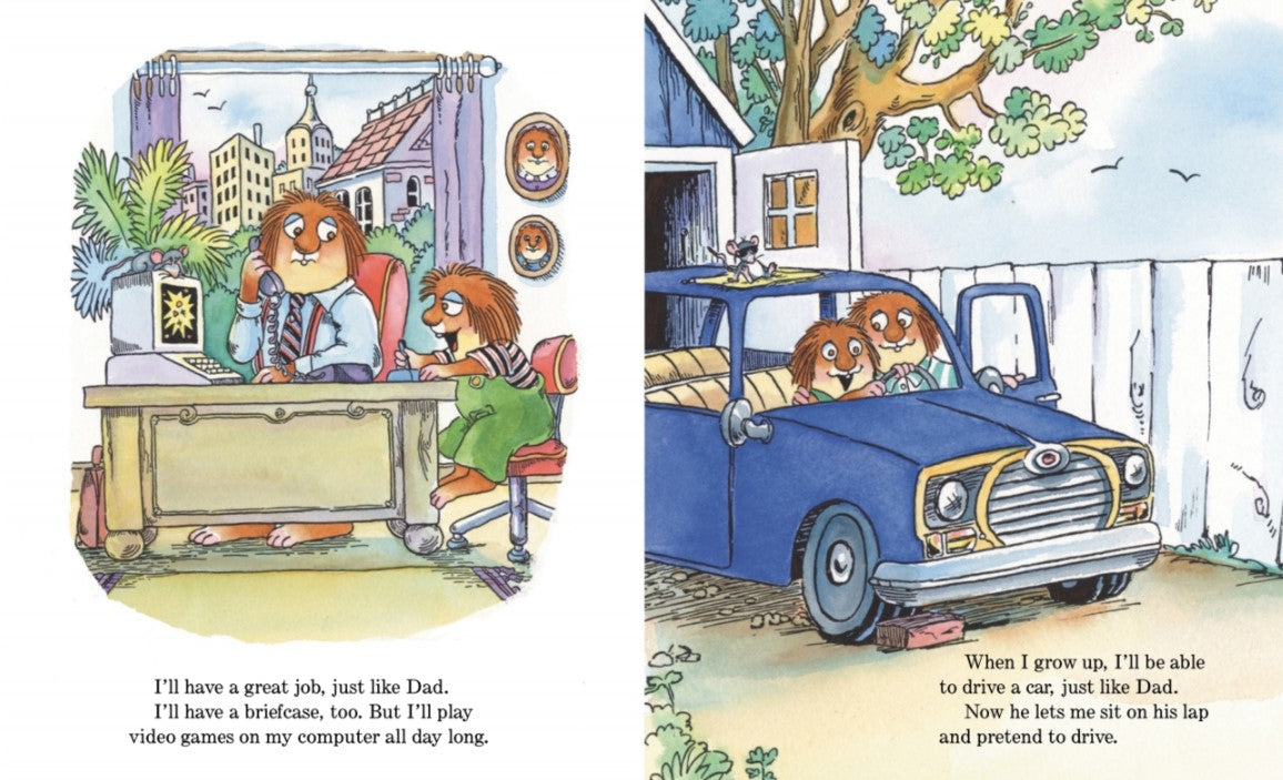 Little Golden Book: Little Critter: Just Like Dad