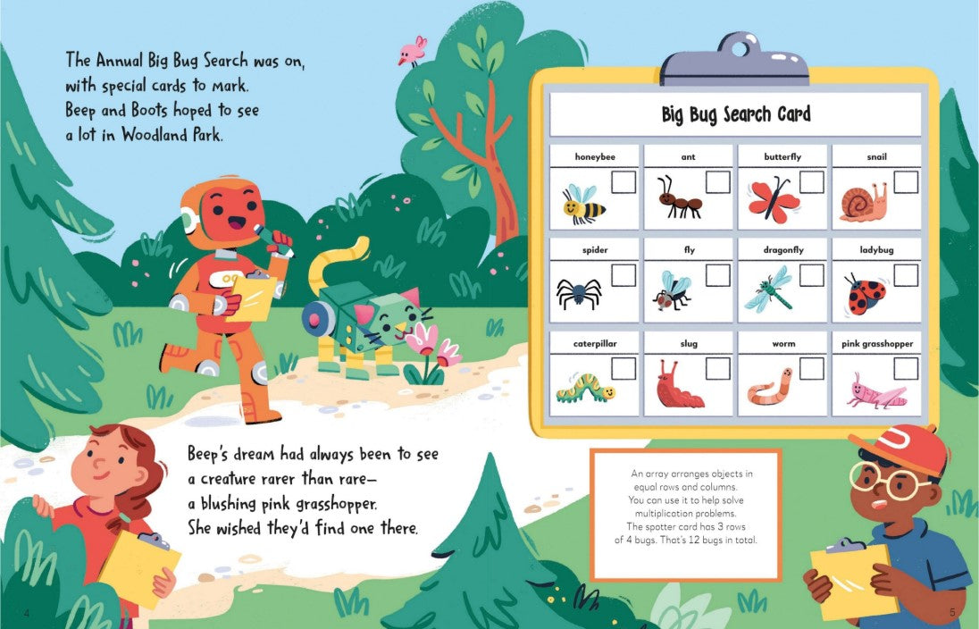 The Math Adventurers Go Looking for Bugs: Building Multiplication Skills