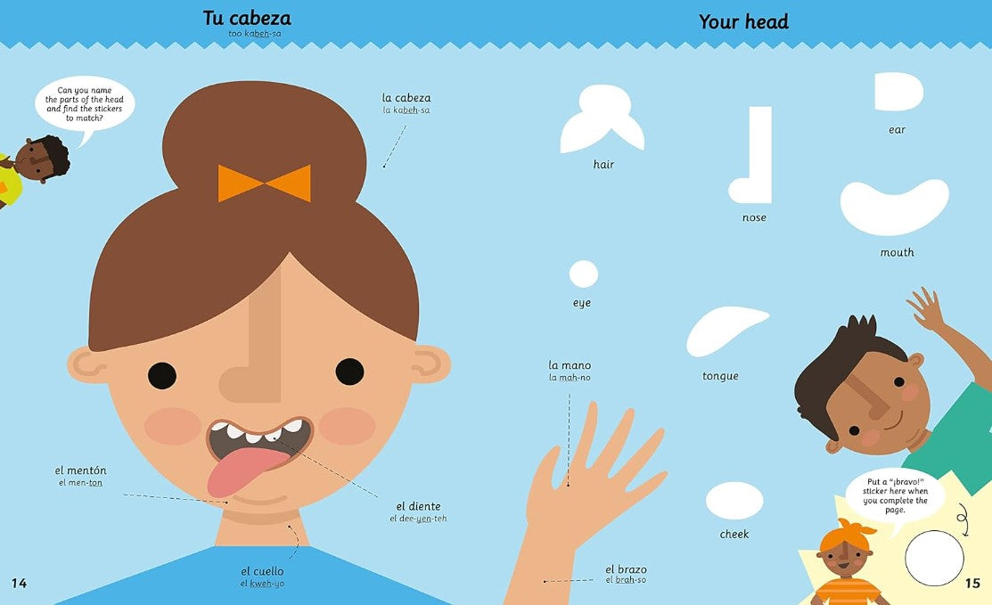 My Spanish Sticker Dictionary