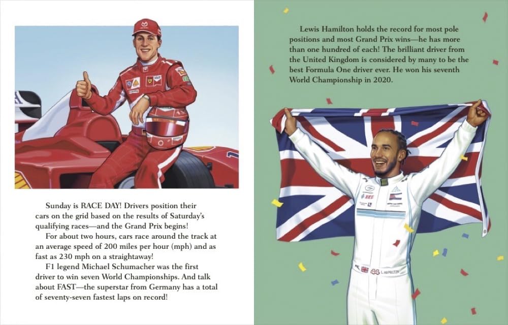 My Little Golden Book about Formula One Racing