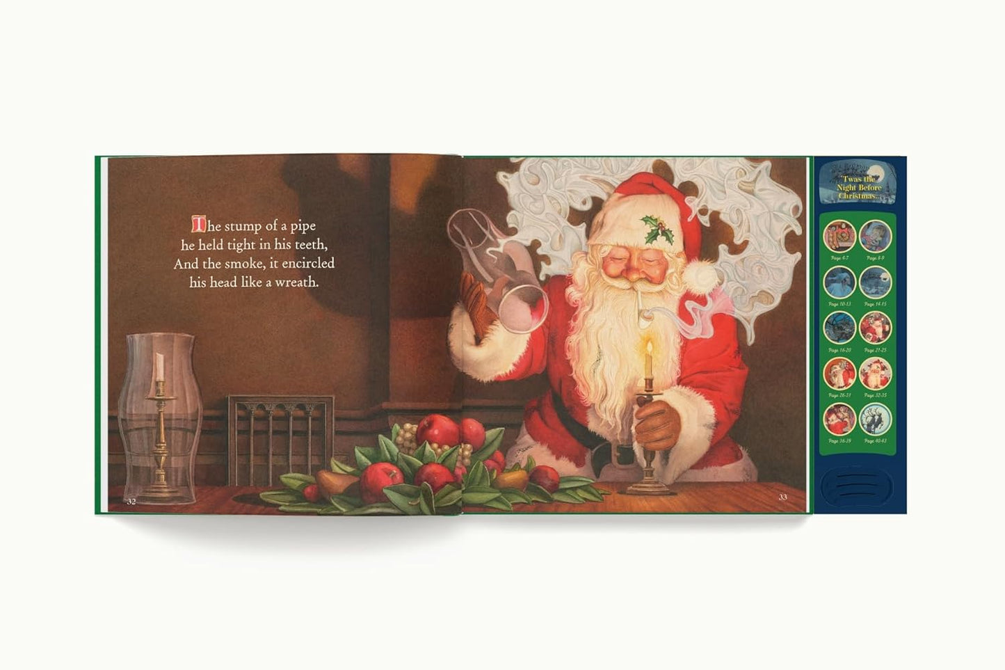 The Night Before Christmas Press and Play Storybook