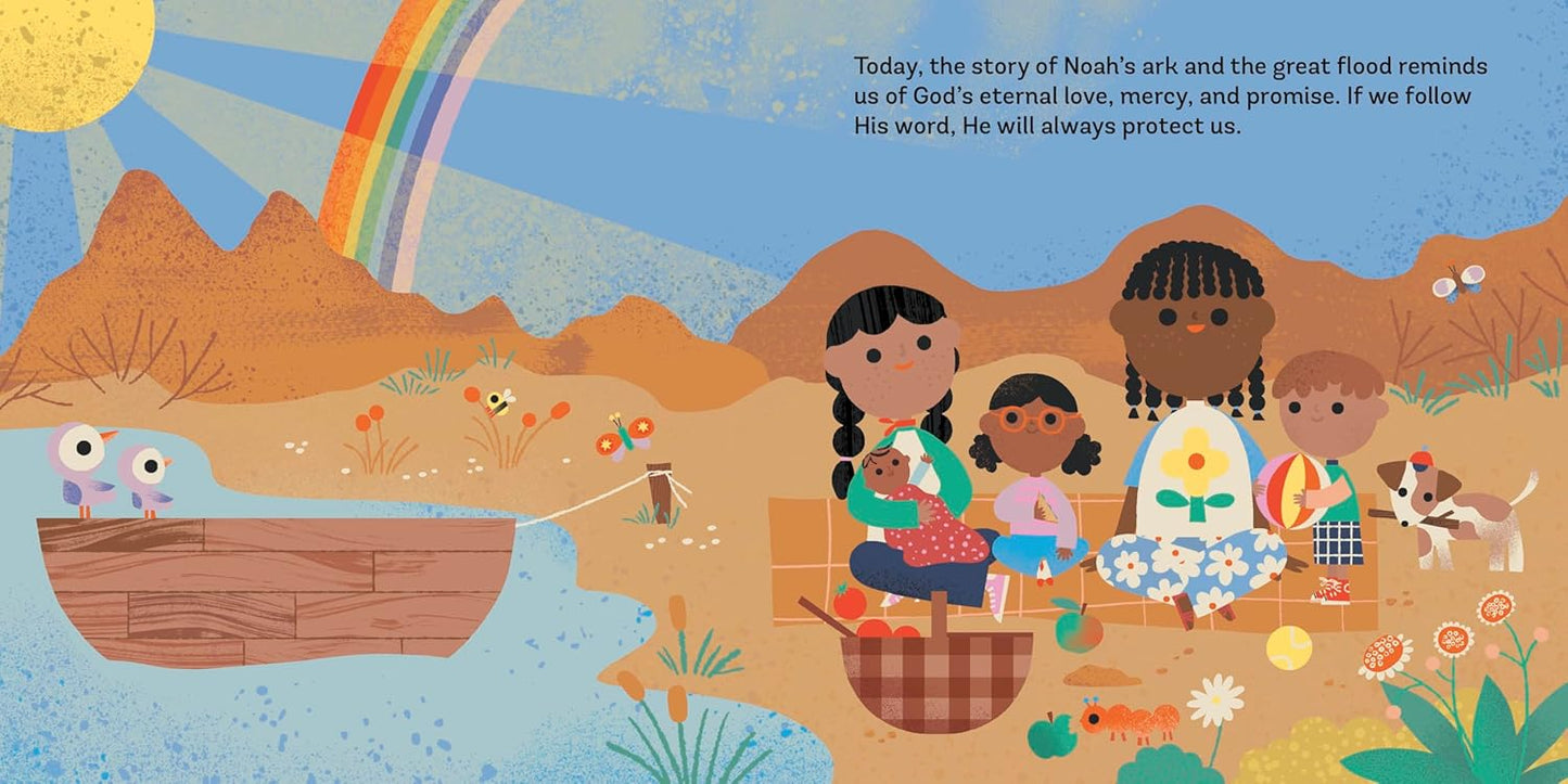 Little Bible Stories: Noah and the Flood: A Parable of God's Plan and Promise