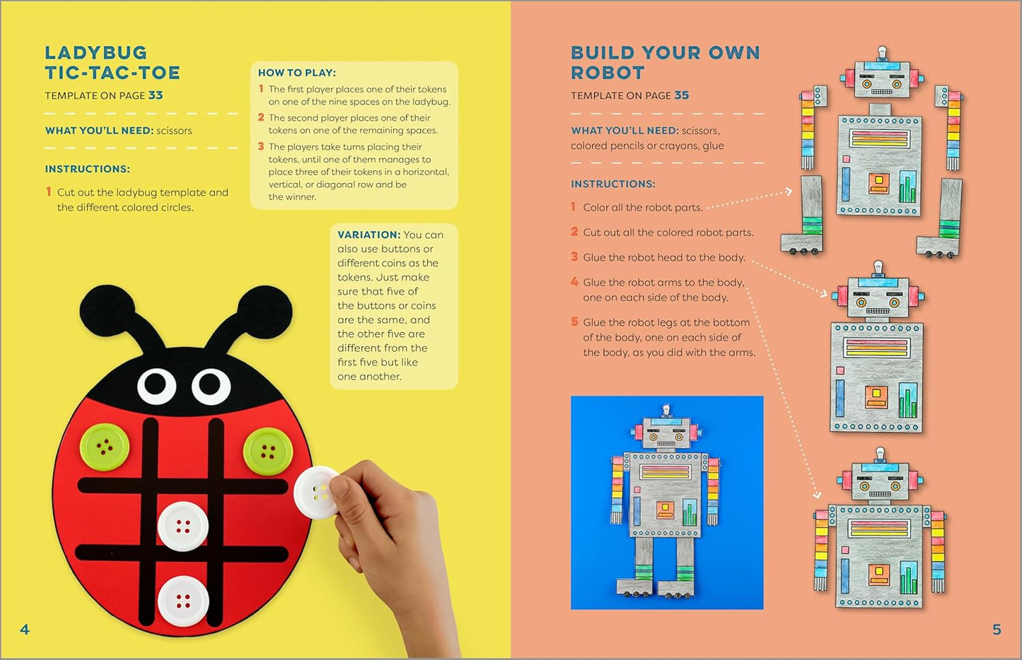 Paper Crafts for Kids: 25 Cut-Out Activities for Kids