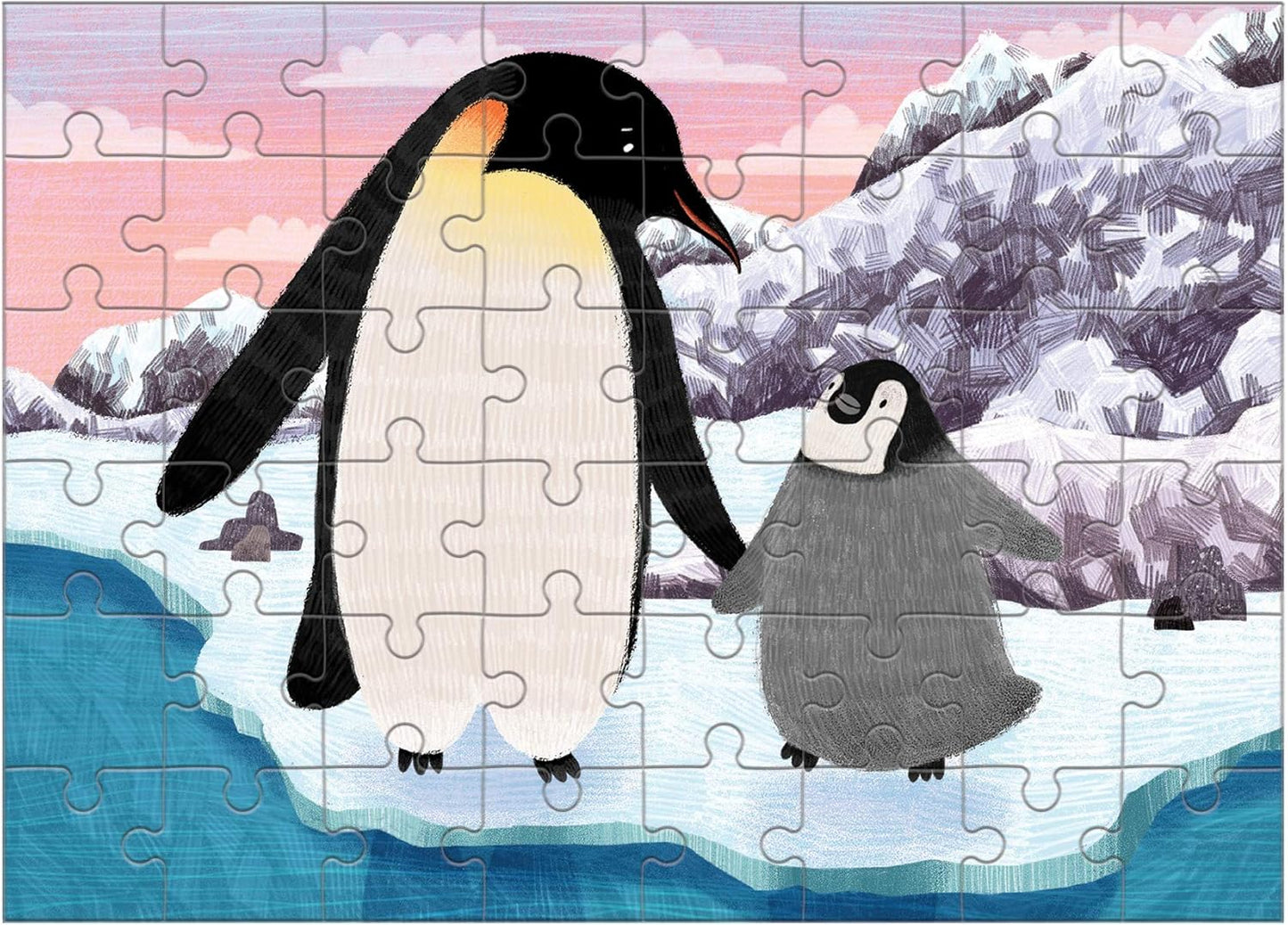 Mudpuppy Mini Puzzle: Emperor Penguin
