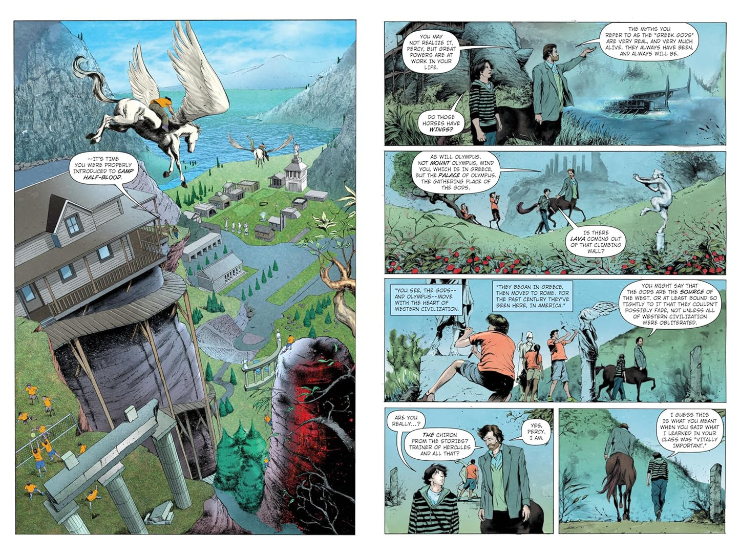 Percy Jackson and the Olympians the Lightning Thief the Graphic Novel