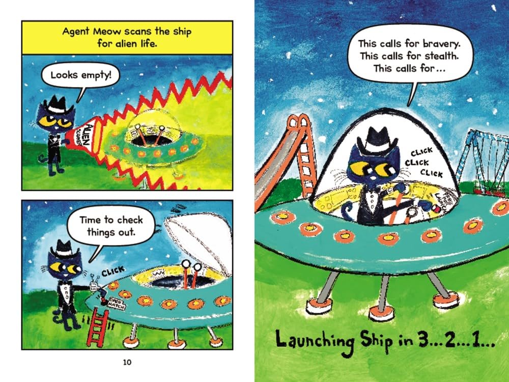 I Can Read Comics Level 1: Pete the Cat and the Space Chase