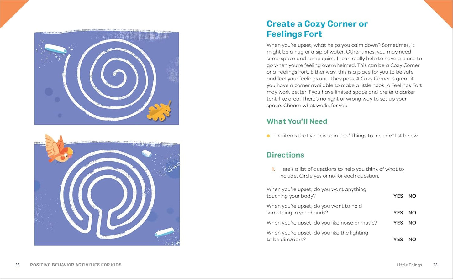 Positive Behavior Activities for Kids