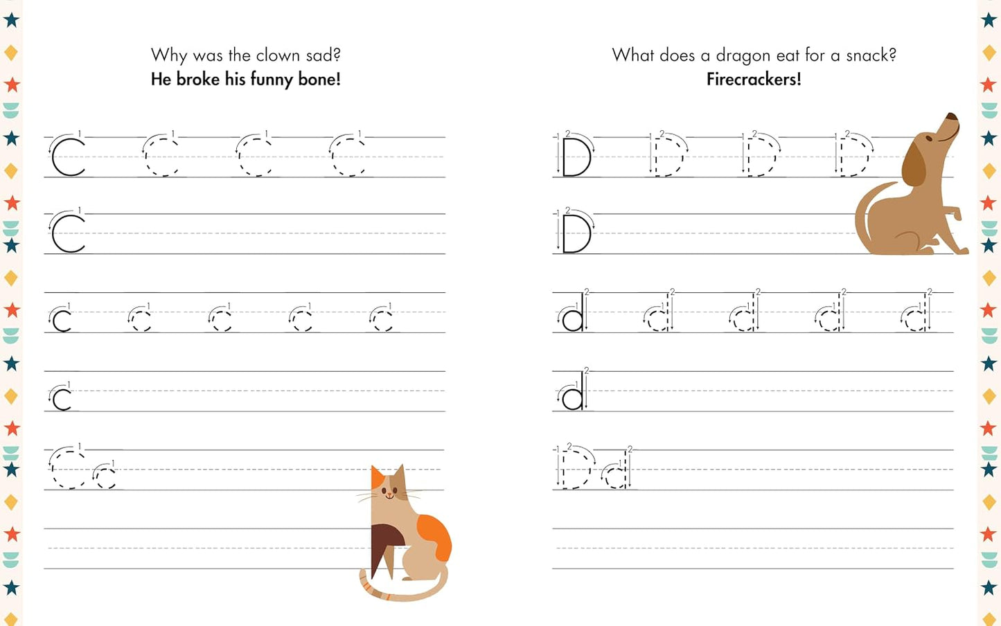 Print Handwriting Workbook for Kids