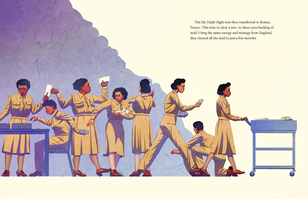 The Six Triple Eight: A True Story of the Black Woman Battalion of World War II