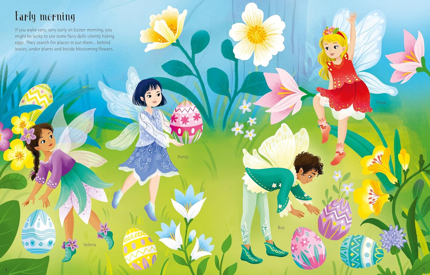Sticker Dolly Dressing Easter Egg Hunt