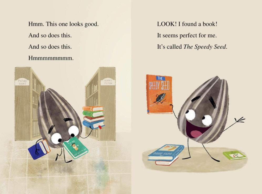 I Can Read Level 1: The Bad Seed Goes to the Library